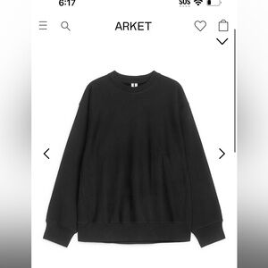 ARKET Black Men's Sweater